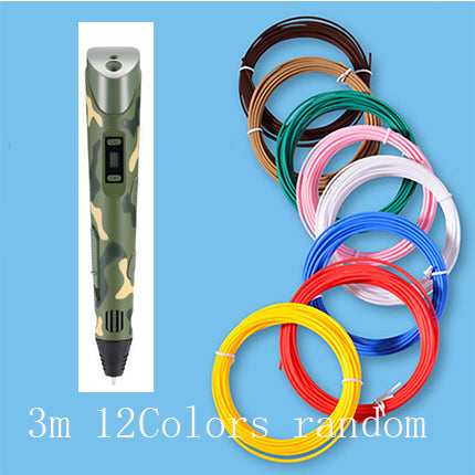 3D print pen 3D pen two generation graffiti 3D stereoscopic paintbrush children puzzle painting toys