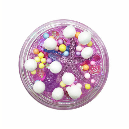 Special Starfish Flat Bead Clay Slime