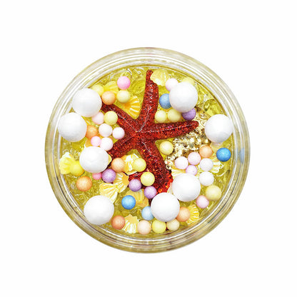 Special Starfish Flat Bead Clay Slime