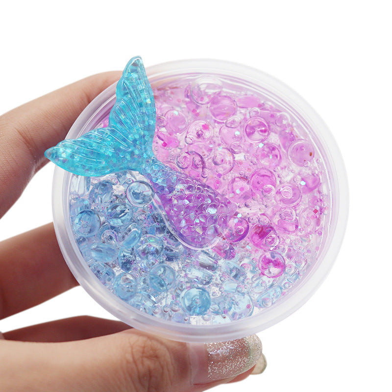 Mermaid Flat Beads Slime