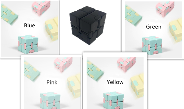 Pastel Fidget Cubes