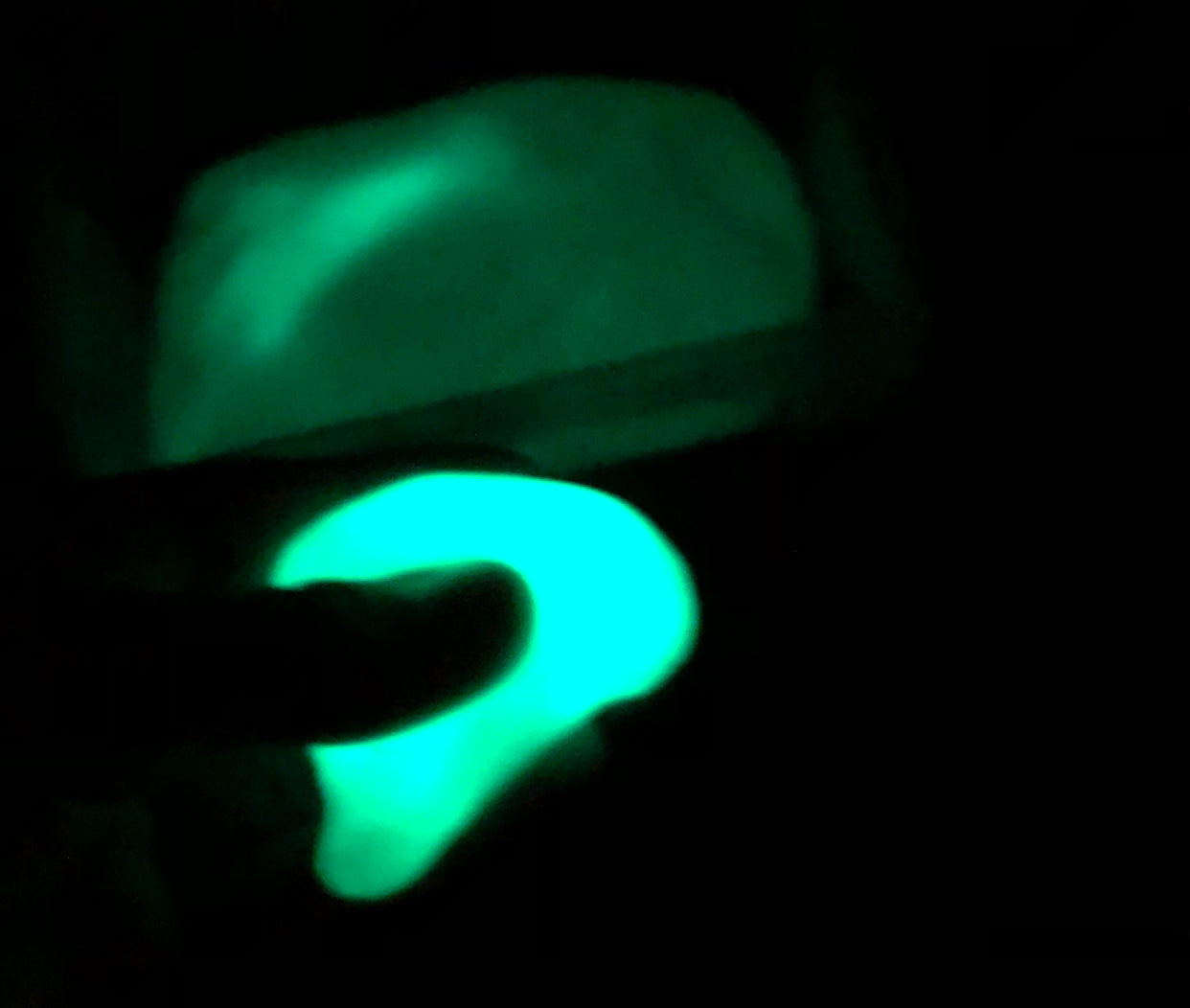 Glow-in-the-dark slime